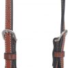 Rafter T One-Ear Headstall w/ Beaded Inlay