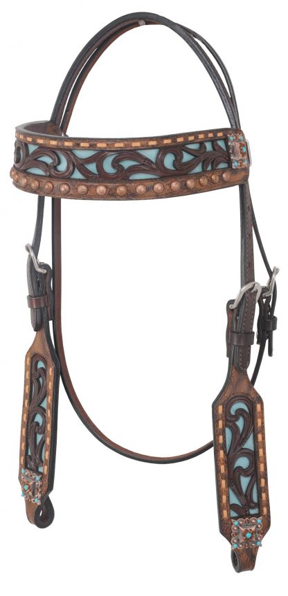 Rafter T Browband Headstall w/ Filigree