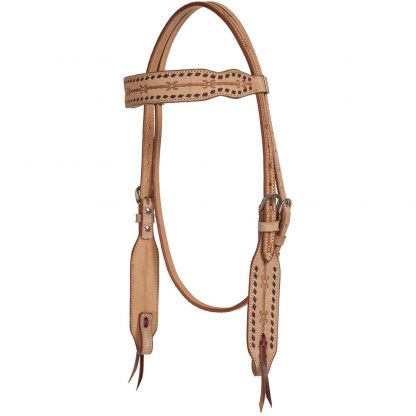 Oxbow Roughout Browband Headstall