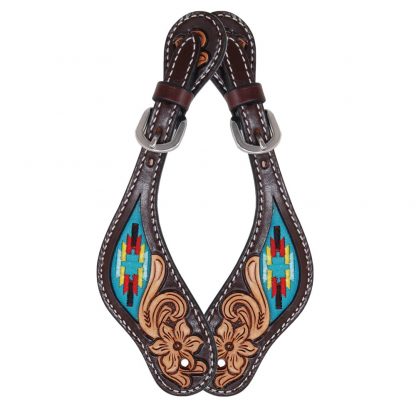Oxbow Navajo Embroidered Ladies Spur Strap