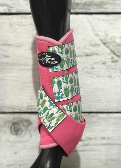 Ortho Equine Cactus Print Boot - Front
