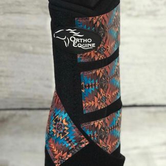 Ortho Equine Aztec 2 Print Boot - Hind