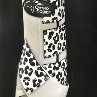 Ortho Equine Leopard Print Boot - Front
