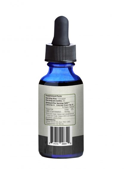 KAHM CBD Oil Tinctures - For Horses - Peppermint Flavor (1500mg)